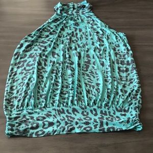 Large Leopard Print Tank Top